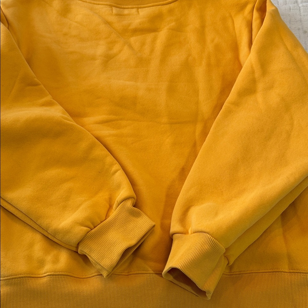 PARKE VARSITY MOCK NECK SWEATSHIRT NEW! Apricot/White NWT(in bag) L/XL - Picture 10 of 12